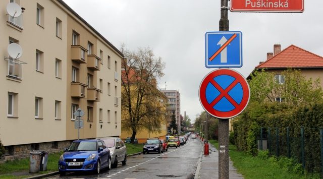 Motoristé pozor, Puškinská ulice v Kutné Hoře bude zjednosměrněna od 12. května